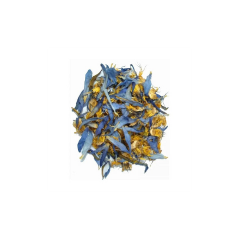 Blue Lotus (Nymphaea caerulea) Organic Shredded Flowers
