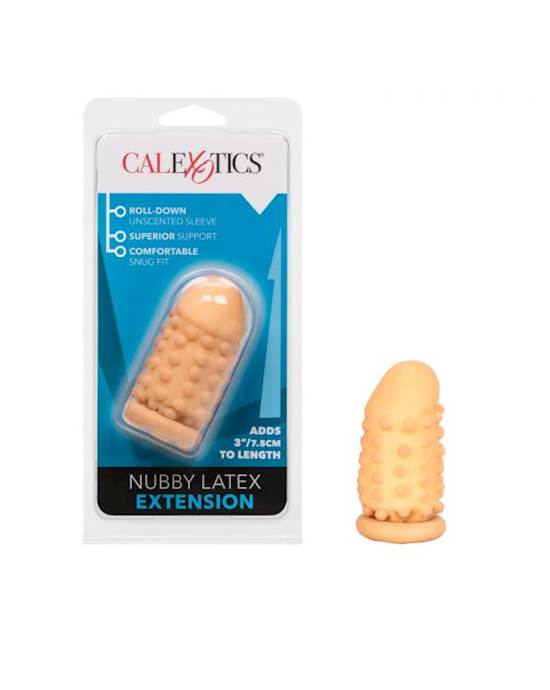 Nubby Latex Extension - 3 Inch