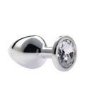 Kinki Range Alloy Gem Butt Plug - 3.2 Inch