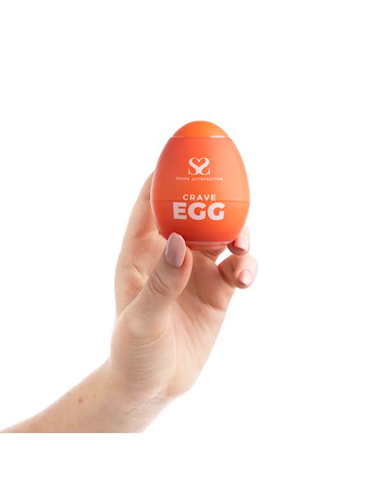 Share Satisfaction Masturbator Egg - Crave