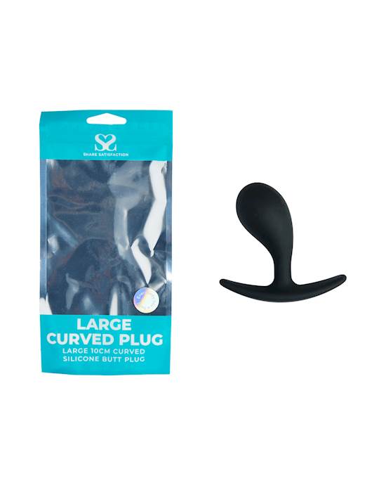 Share Satisfaction Large Curved Plug