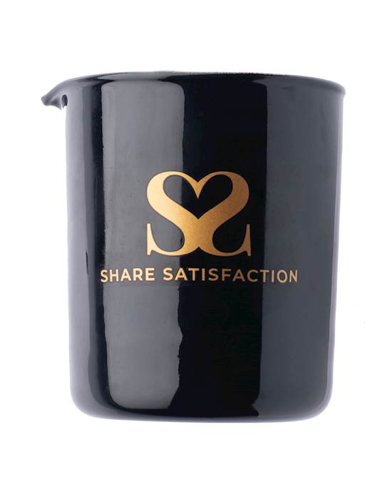 Share Satisfaction Massage Candle Vanilla