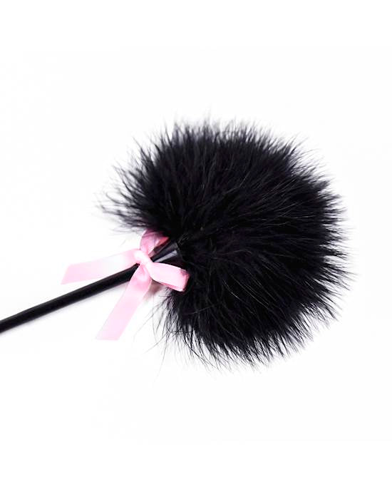 Leather Play Feather Tickler And Paddle