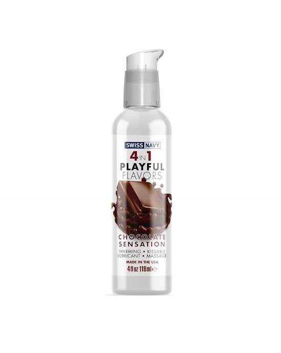 Swiss Navy 4-in-1 Playful Flavours Lubricant 118ml