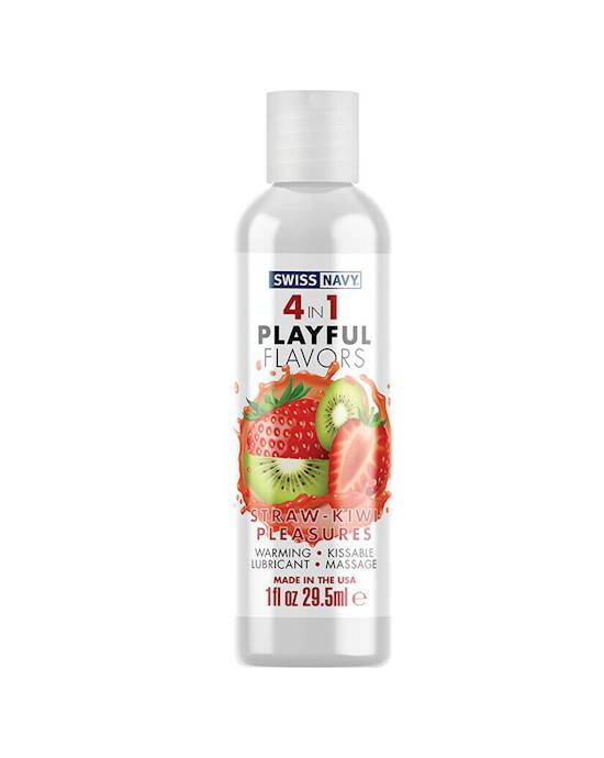 Swiss Navy 4-in-1 Playful Flavours Lubricant 30ml