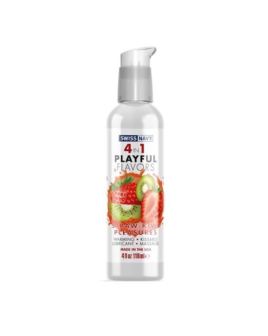 Swiss Navy 4-in-1 Playful Flavours Lubricant 118ml