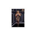 Crotchless Bodystocking With Leg Garter Detail Queen