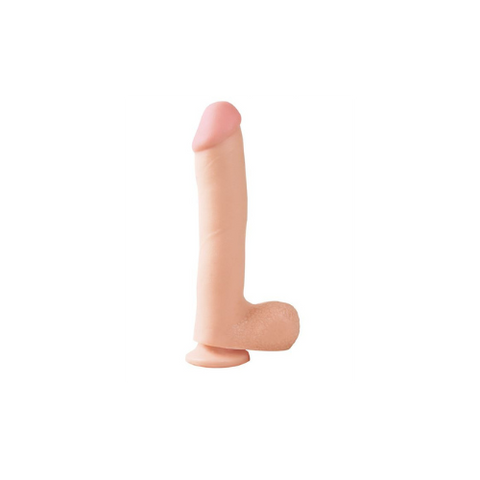 Basix 10 Inch Suction Cup Dildo